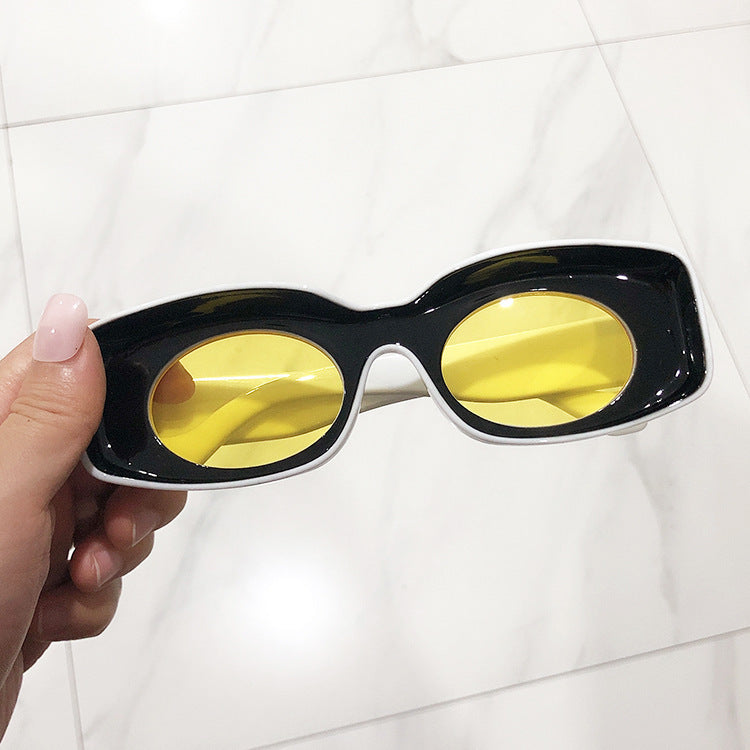 New Style Square Sunglasses Candy Color Sunglasses