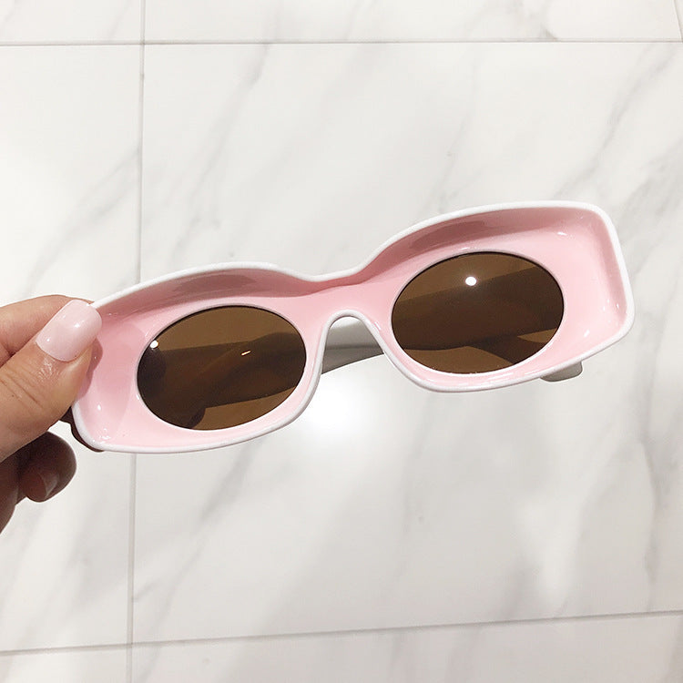 New Style Square Sunglasses Candy Color Sunglasses