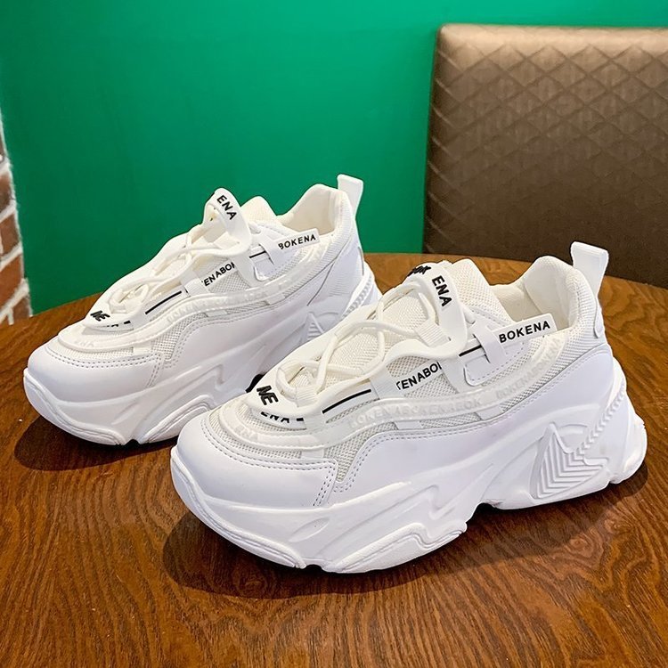 Dad Shoes Women's New Women's Shoes Thick-soled Casual Women's Student Sneakers
