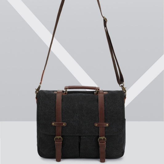 Canvas Retro Men's One Shoulder Retro Canvas Satchel