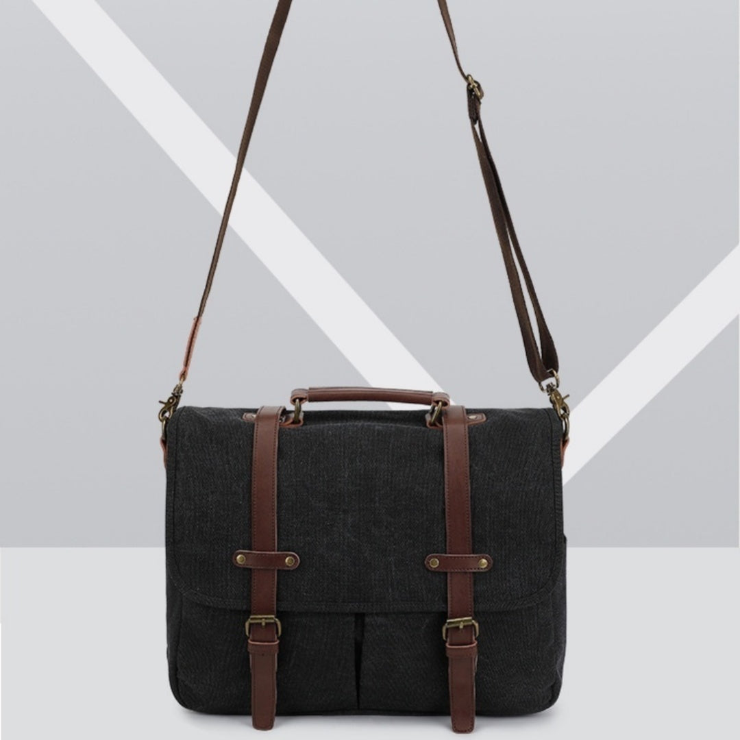 Canvas Retro Men's One Shoulder Retro Canvas Satchel