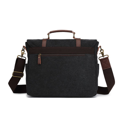 Canvas Retro Men's One Shoulder Retro Canvas Satchel