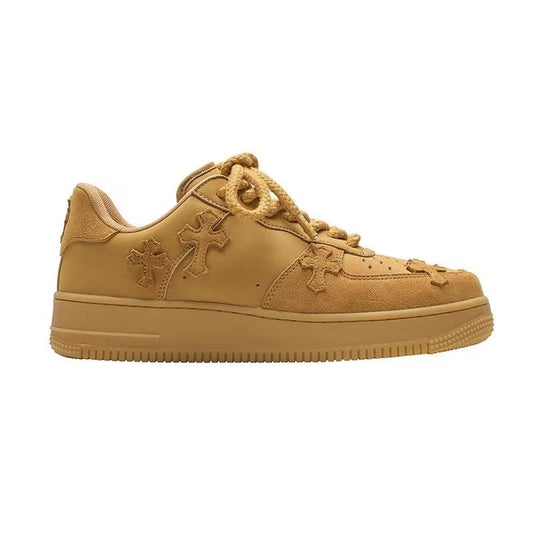 Retro Wheat Low-Top Sneakers