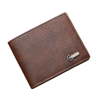Men's Wallet Business Casual Short Leather