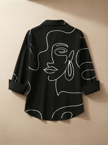 Women Clothes Women's Casual Office Blouse