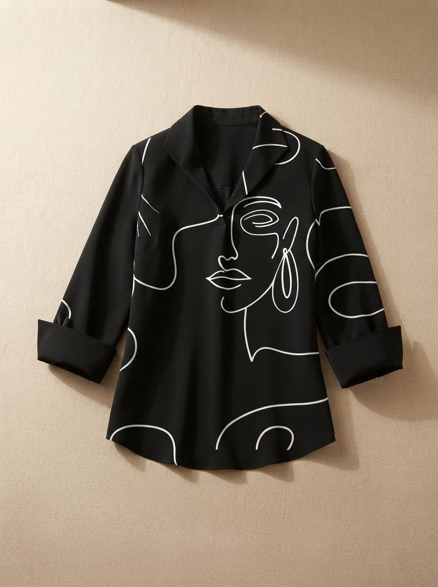 Women Clothes Women's Casual Office Blouse