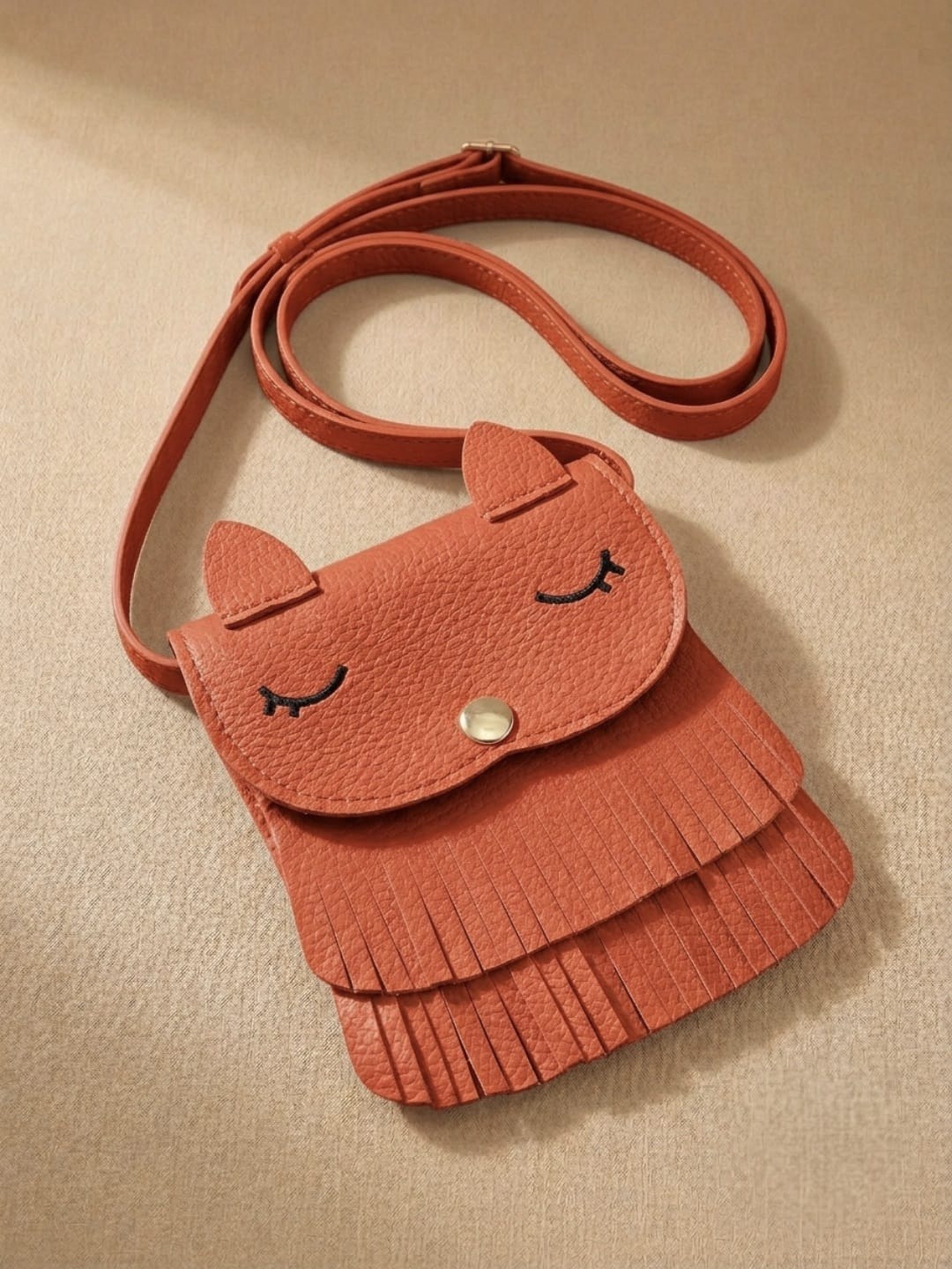 Mini sac bandoulière en cuir PU pour filles