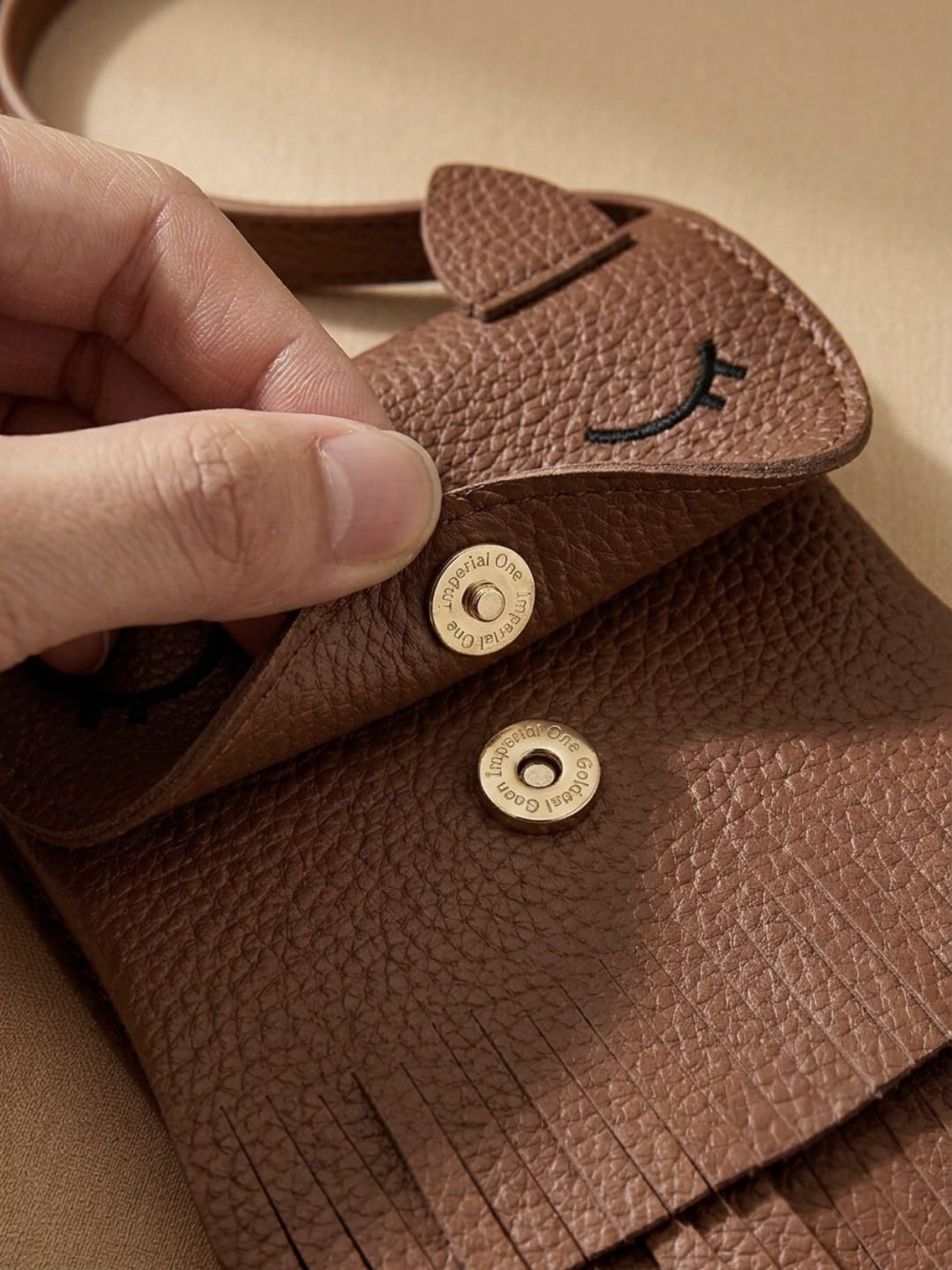 Mini sac bandoulière en cuir PU pour filles