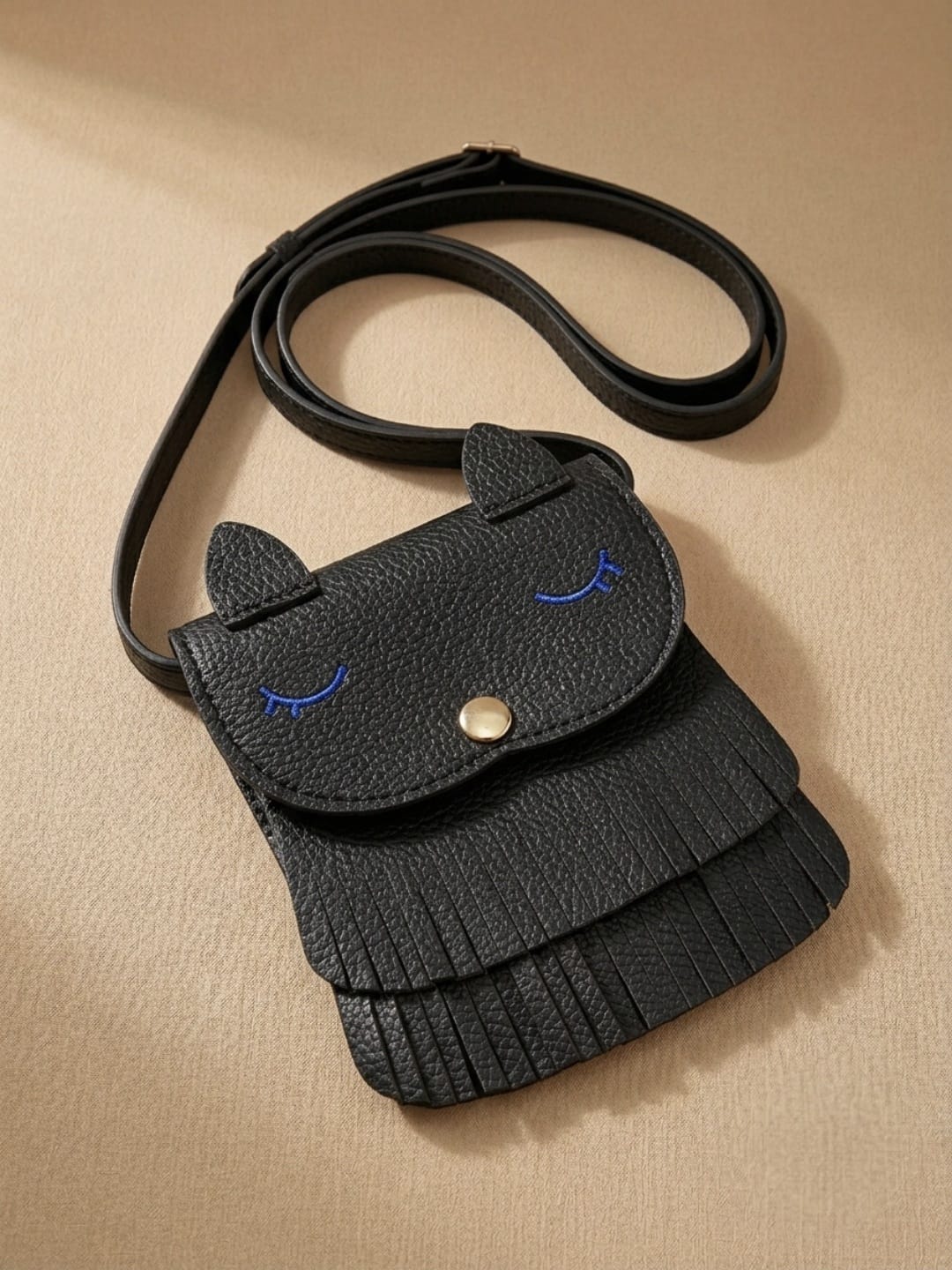 Mini sac bandoulière en cuir PU pour filles