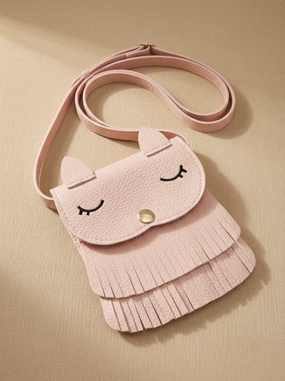 Mini sac bandoulière en cuir PU pour filles
