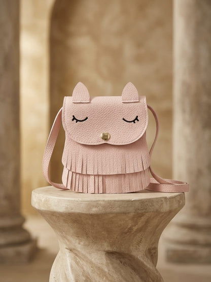 Mini sac bandoulière en cuir PU pour filles