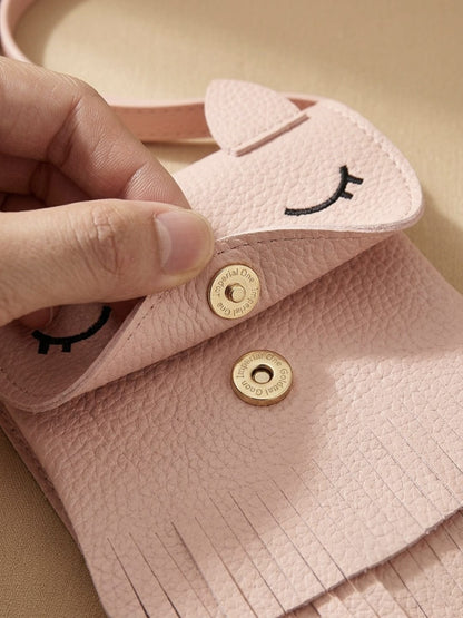 Mini sac bandoulière en cuir PU pour filles