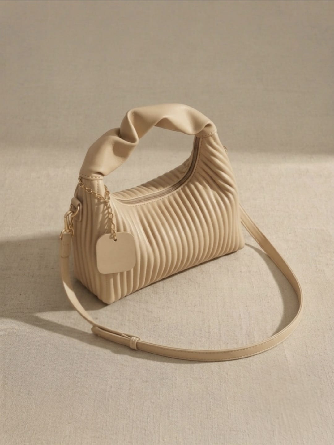 Sac Bandoulière Plissé Chic pour Femme