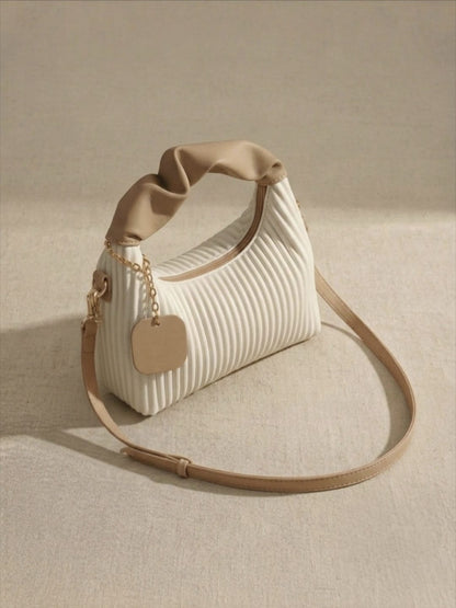 Sac Bandoulière Plissé Chic pour Femme