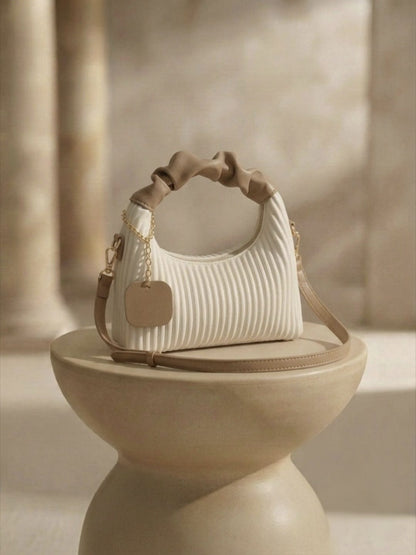 Sac Bandoulière Plissé Chic pour Femme