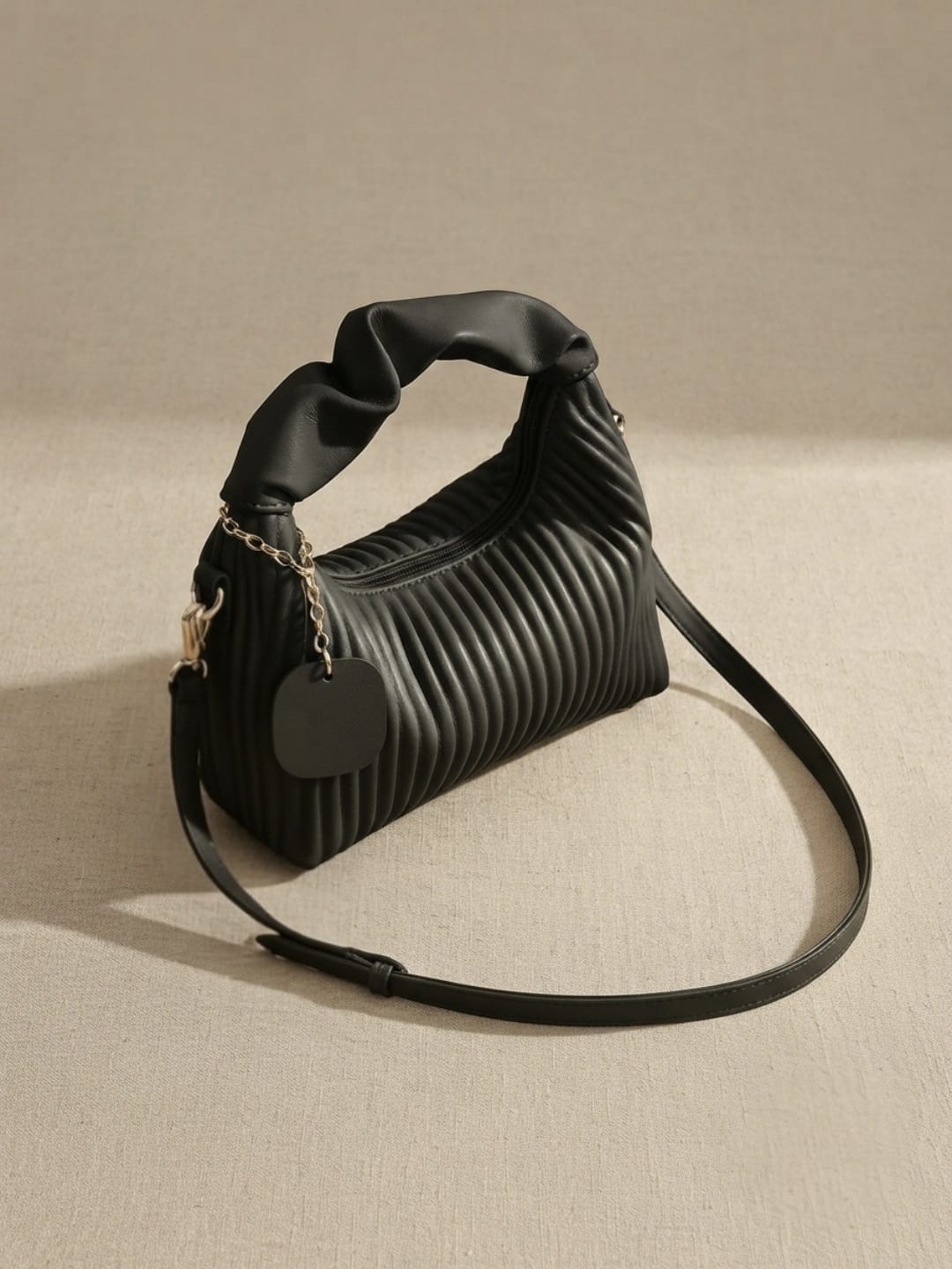 Sac Bandoulière Plissé Chic pour Femme