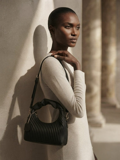 Sac Bandoulière Plissé Chic pour Femme