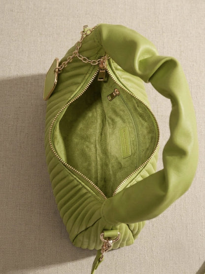 Sac Bandoulière Plissé Chic pour Femme