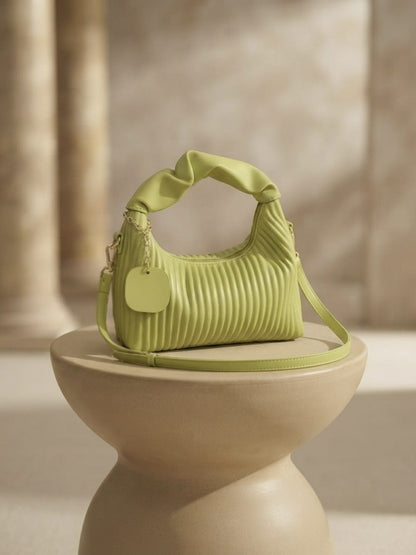 Sac Bandoulière Plissé Chic pour Femme