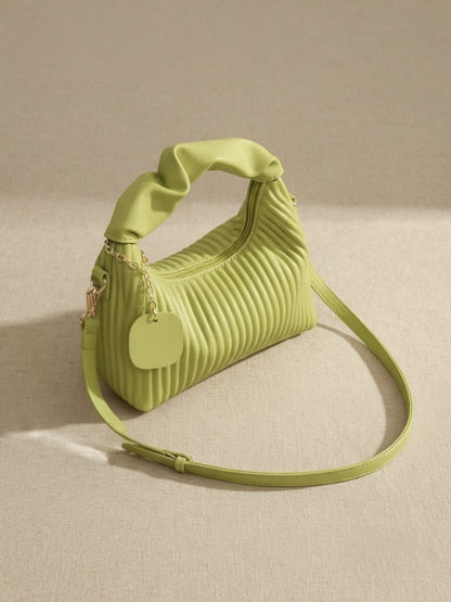 Sac Bandoulière Plissé Chic pour Femme