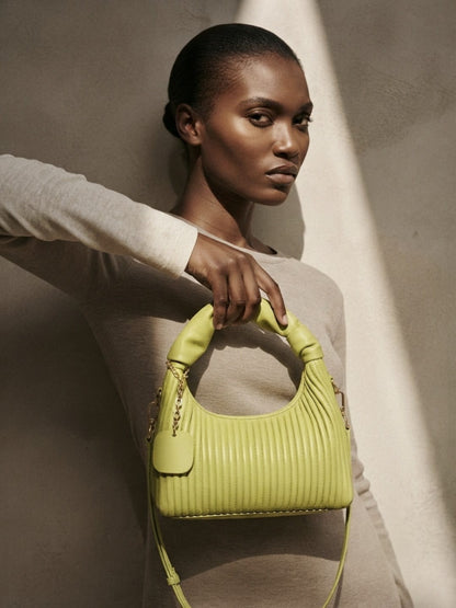 Sac Bandoulière Plissé Chic pour Femme