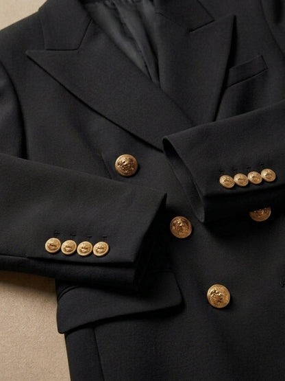 Blazer croisé ajusté pour femme