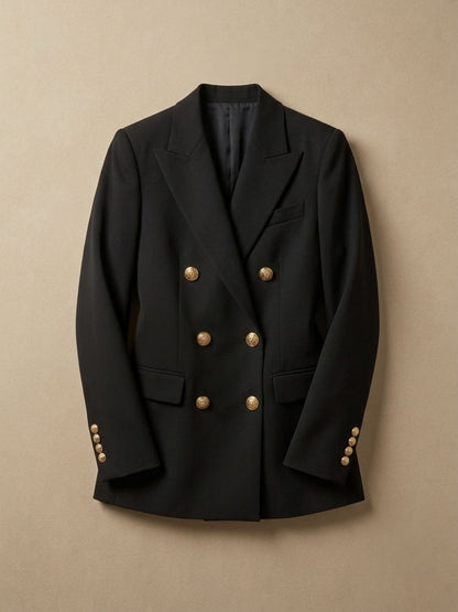 Blazer croisé ajusté pour femme