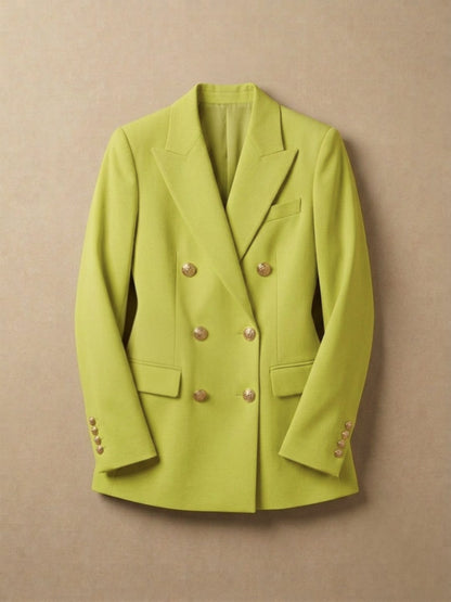 Blazer croisé ajusté pour femme
