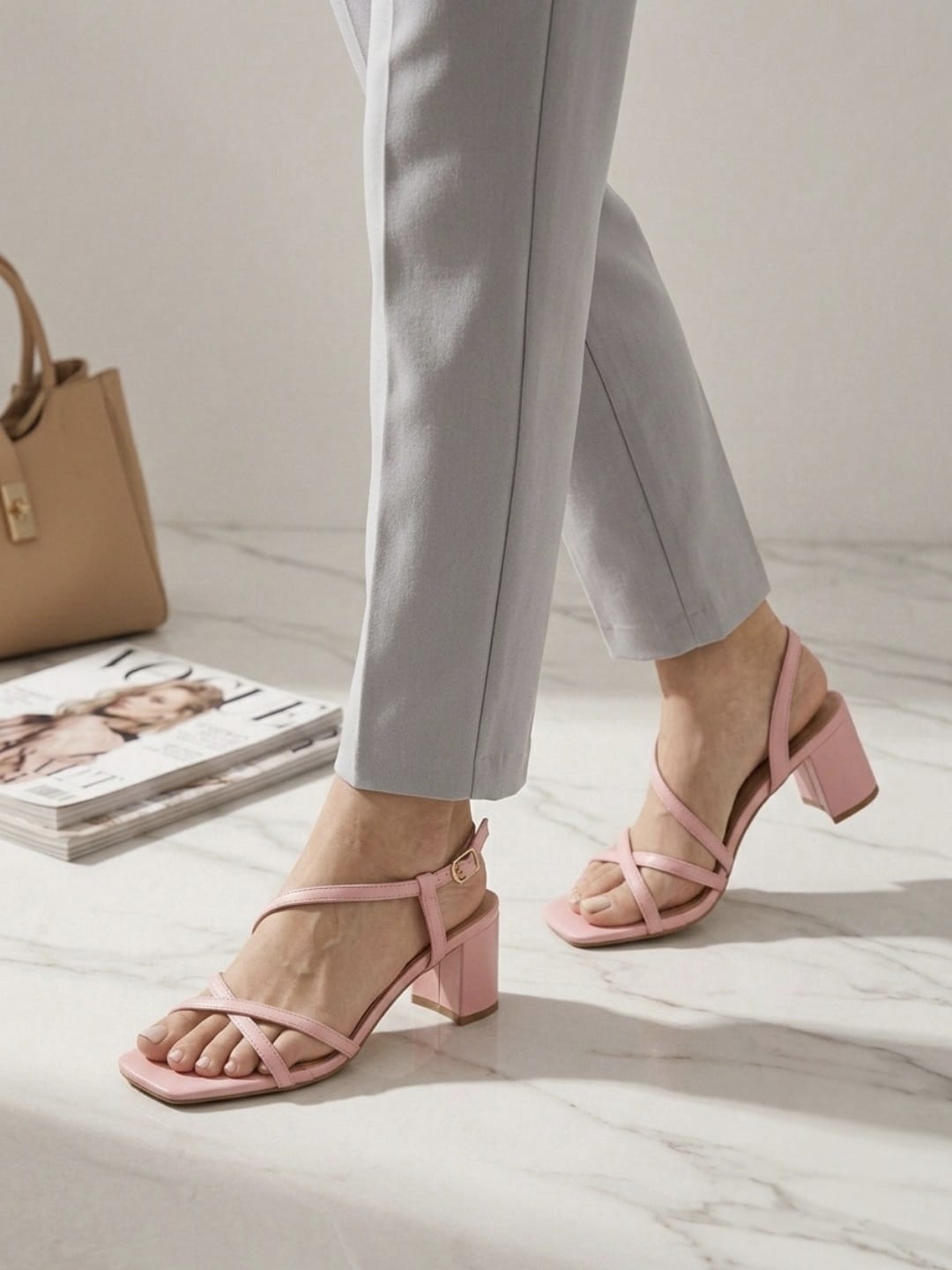 women's Thick Heel Sandals