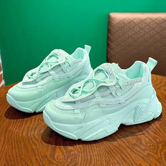 Dad Shoes Women's New Women's Thick-Soled Casual Women's Student Sneakers