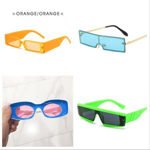 New Style Square Sunglasses Candy Color Sunglasses