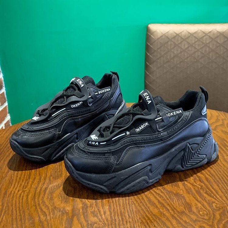 Dad Shoes Women's New Women's Shoes Thick-soled Casual Women's Student Sneakers