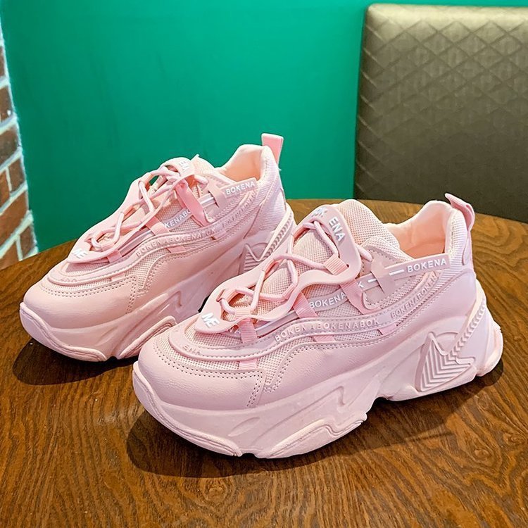 Dad Shoes Women's New Women's Shoes Thick-soled Casual Women's Student Sneakers