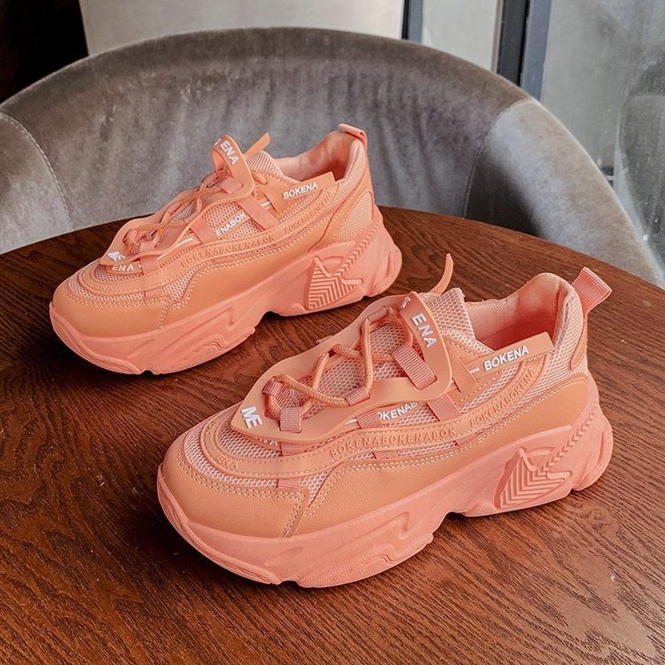 Dad Shoes Women's New Women's Shoes Thick-soled Casual Women's Student Sneakers