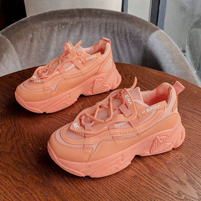 Dad Shoes Women's New Women's Shoes Thick-soled Casual Women's Student Sneakers