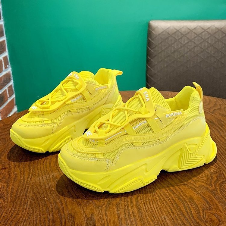 Dad Shoes Women's New Women's Shoes Thick-soled Casual Women's Student Sneakers