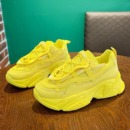 Dad Shoes Women's New Women's Shoes Thick-soled Casual Women's Student Sneakers